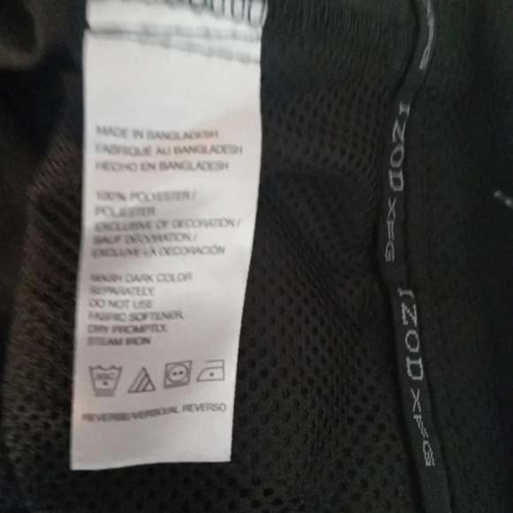 Izod Golf classic black shorts men's size 36 - Picture 5 of 7